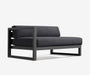 Aluminum Patio One-Arm Sofa - The Essential