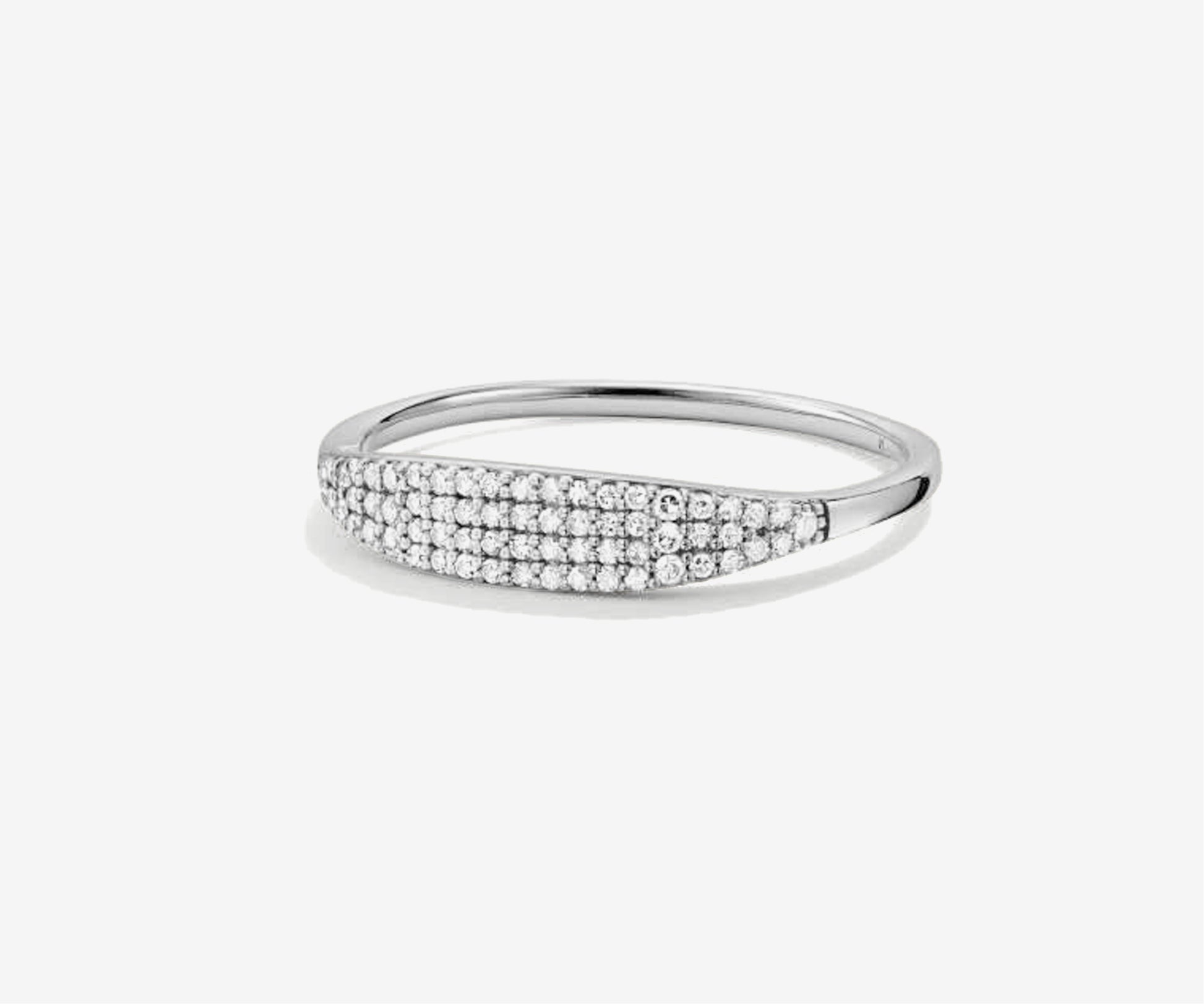 Pavé Signet Ring - The Essential