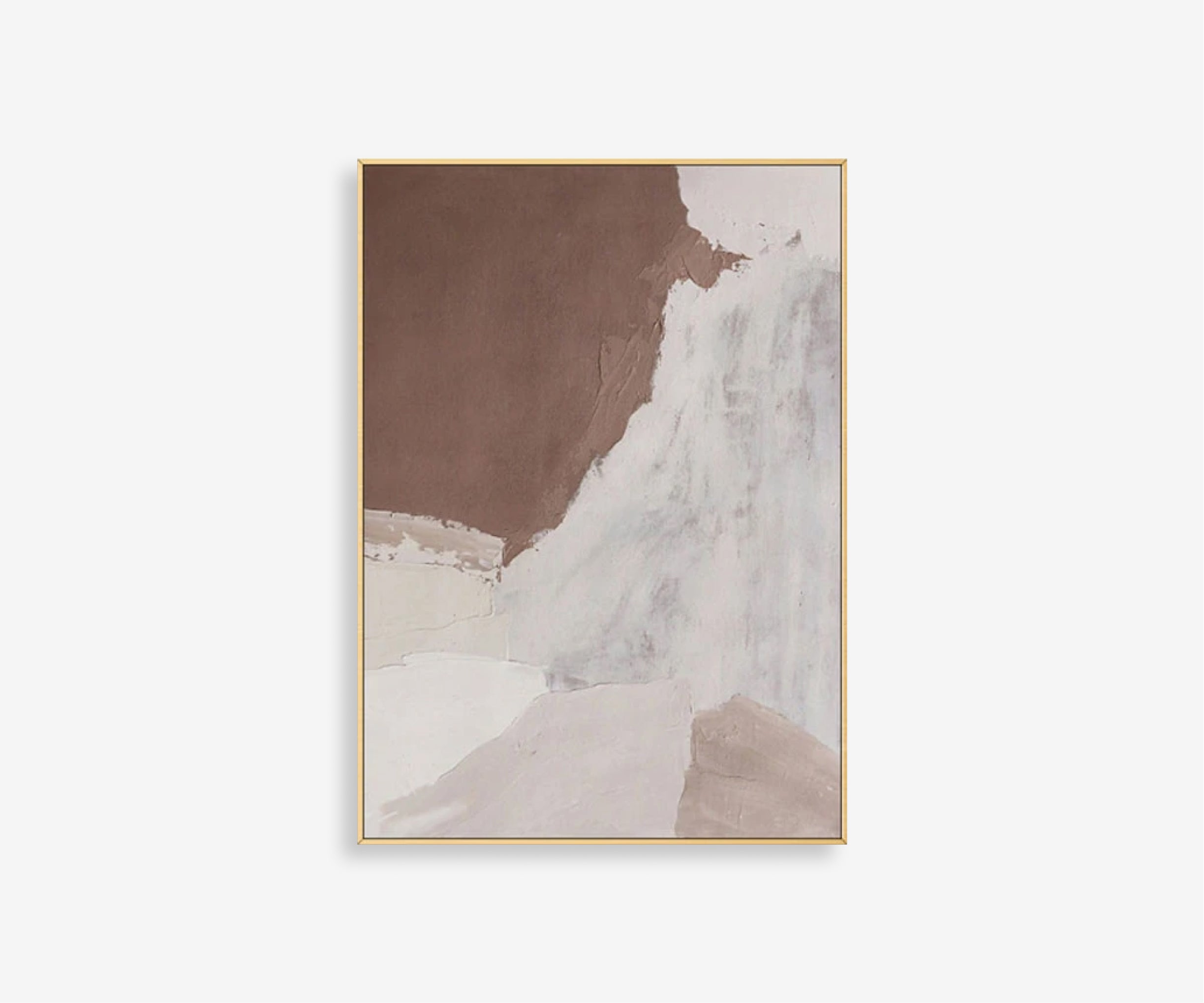 Taupe Textures Abstract Art - The Essential