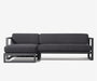 Aluminum Patio One-Arm Sofa - The Essential