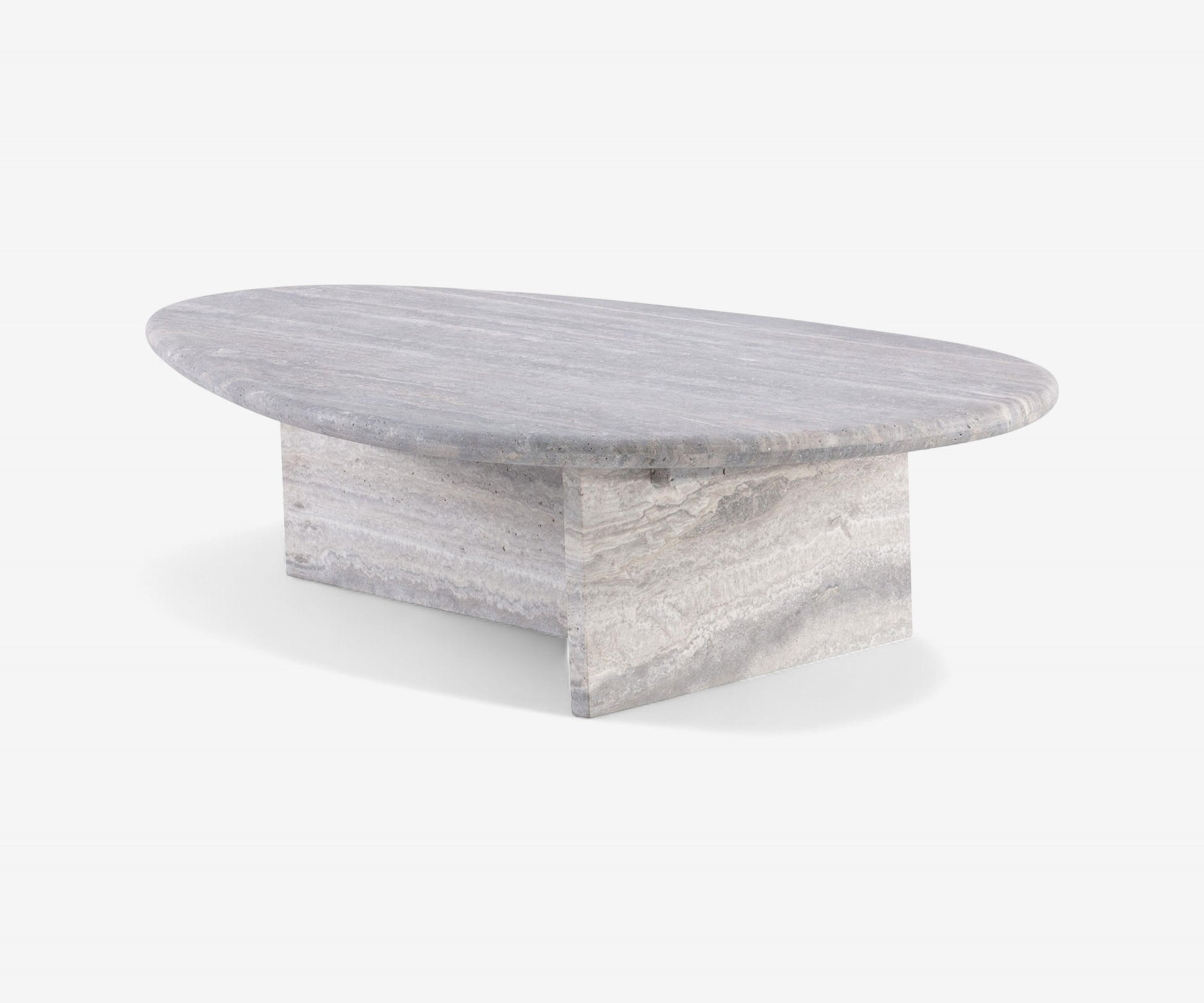 Cenere Travertine Coffee Table - The Essential