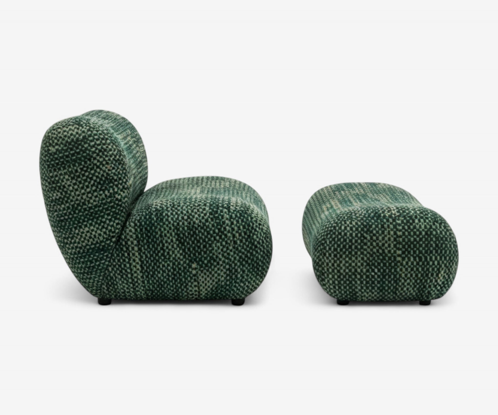 Bobo Lounge Chair and Ottoman - The Essential