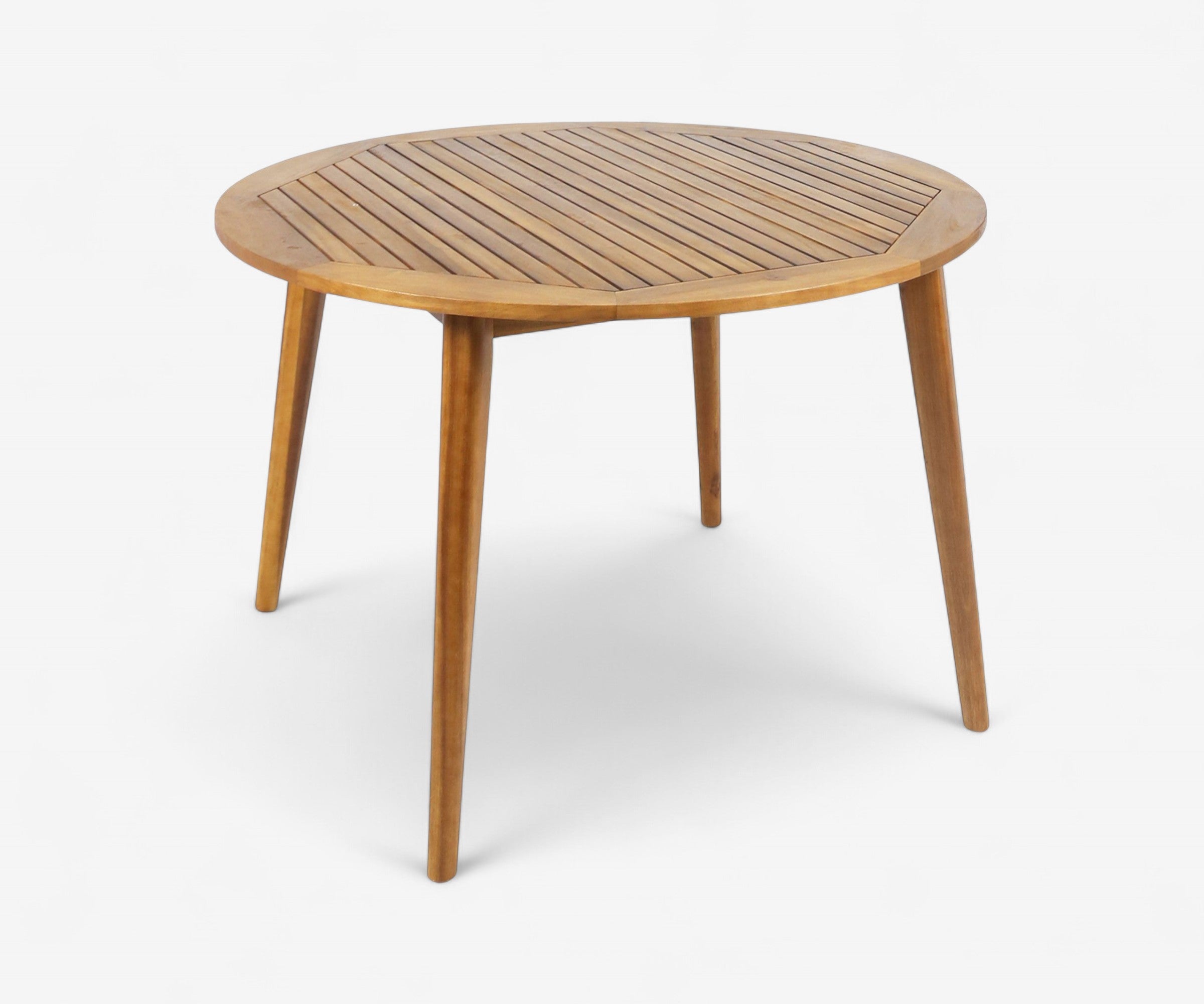 Círculo Acacia Wood Patio Table