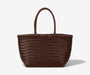 Handwoven Leather Tote - The Essential