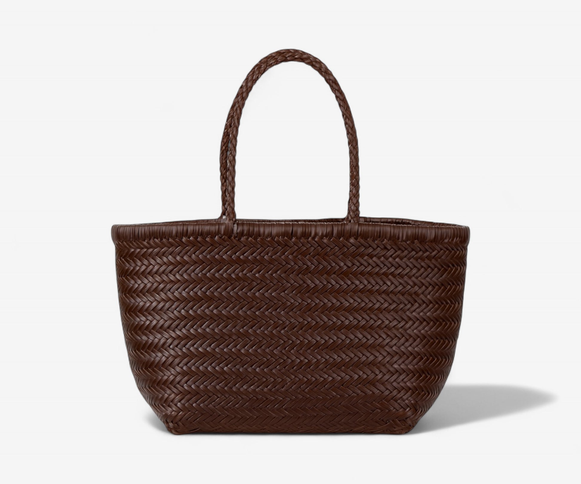Handwoven Leather Tote - The Essential