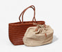 Handwoven Leather Tote - The Essential