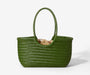 Handwoven Leather Tote - The Essential