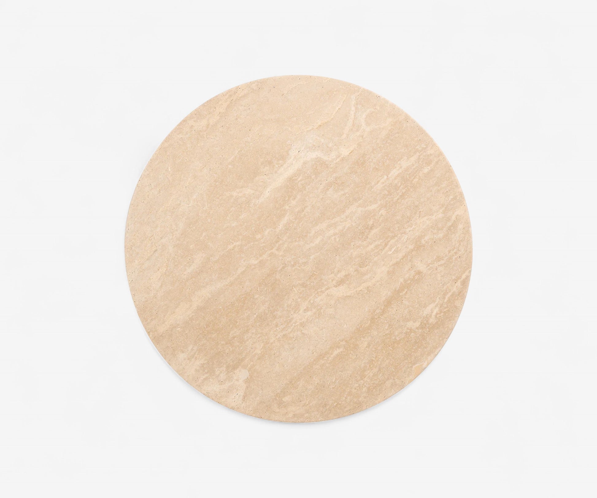 Pietra Travertine Side Table - The Essential