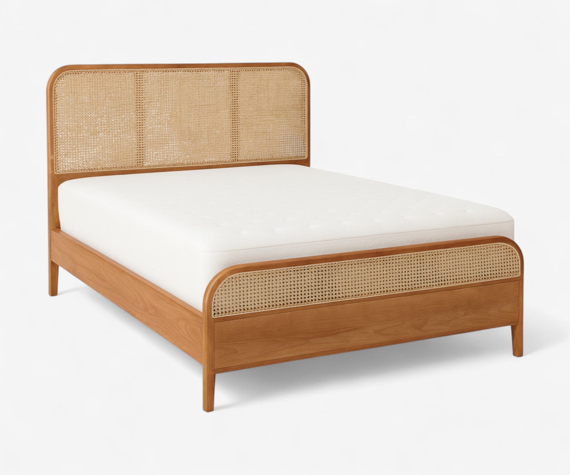 Rattan Woven Bed Frame - The Essential
