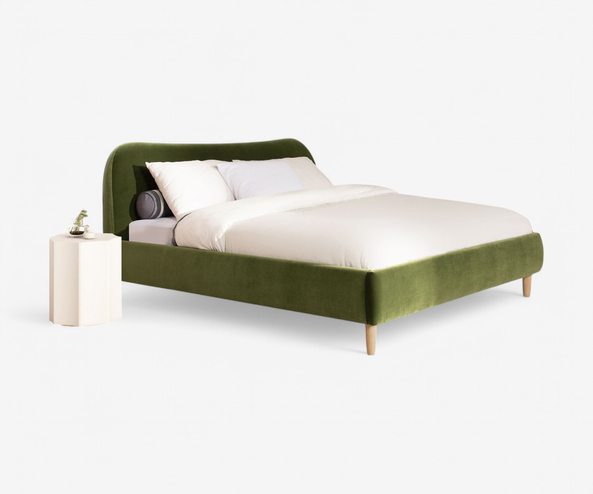 Arc Upholstered Bed Frame - The Essential