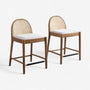 Caned Counter Stool Set - The Essential