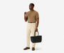 Handwoven Leather Tote - The Essential