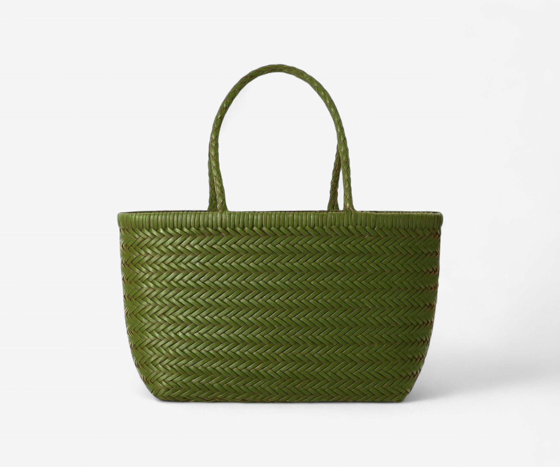 Handwoven Leather Tote - The Essential