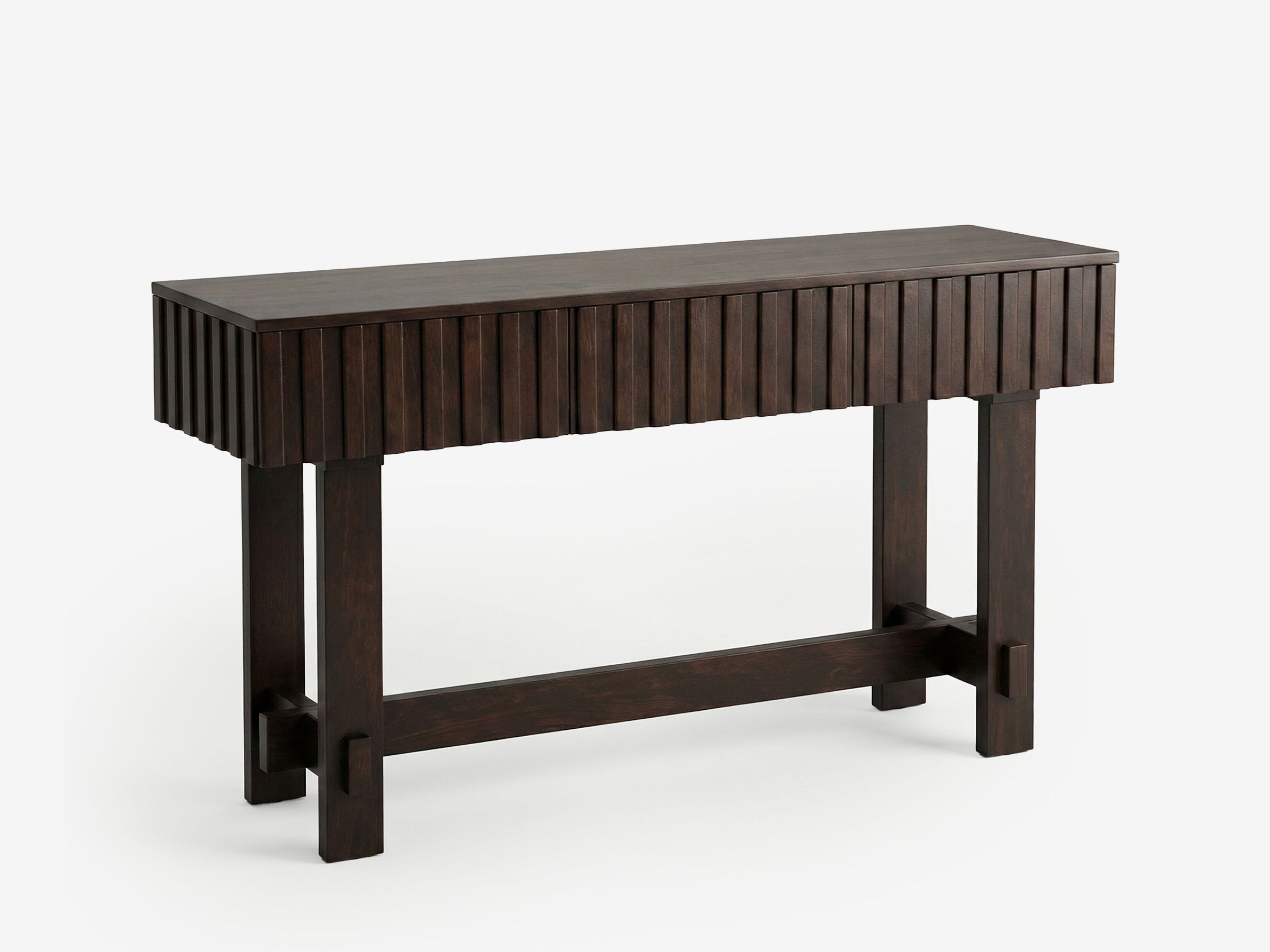 Vikander Fluted Console Table - The Essential 
