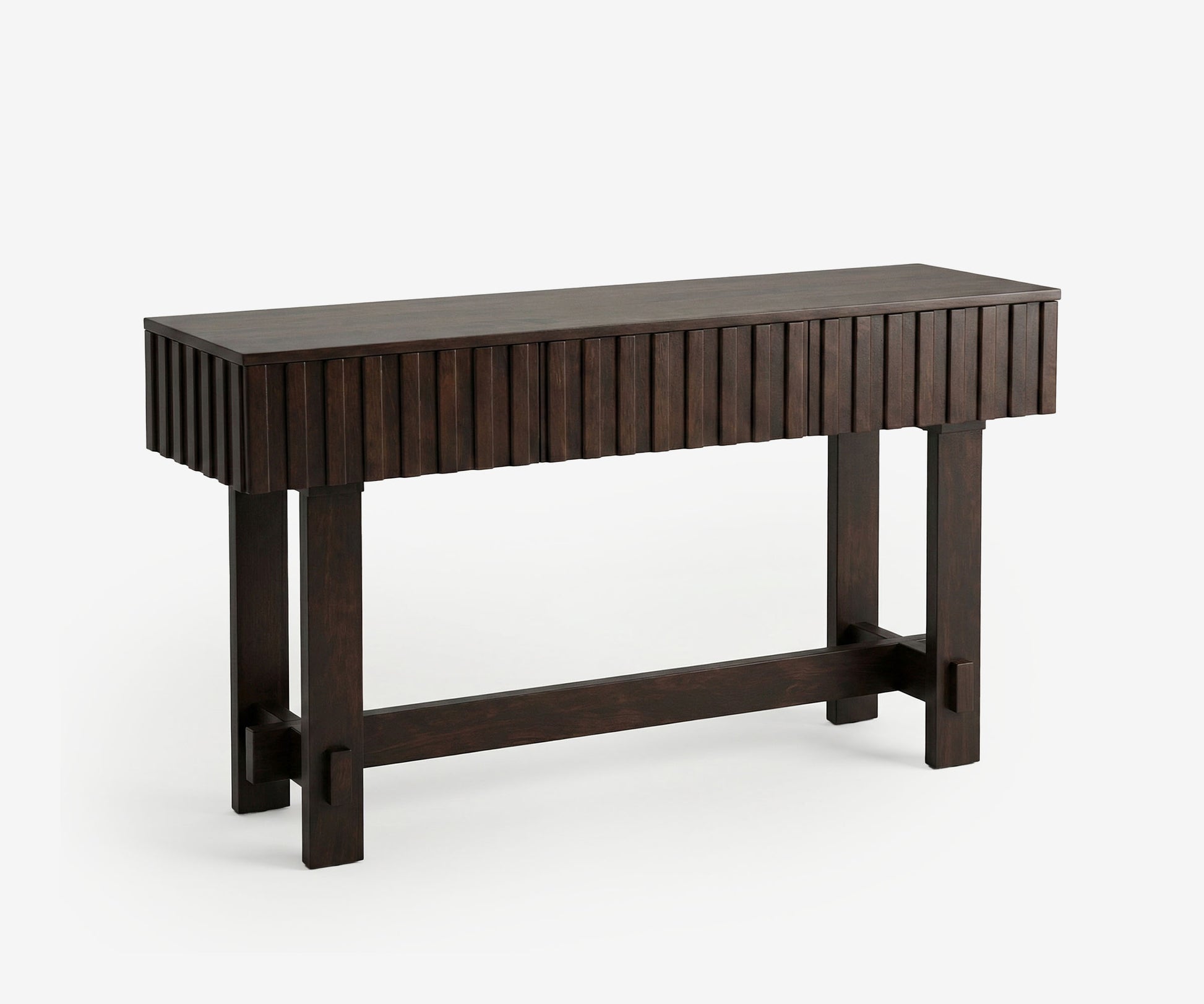 Vikander Fluted Console Table - The Essential 