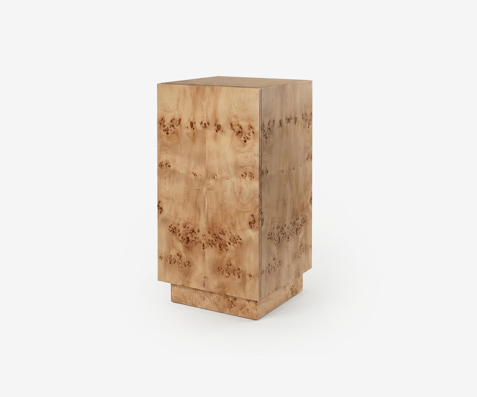 Block Burl Side Table - The Essential 
