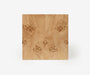 Fleming Burl Cube Side Table - The Essential 
