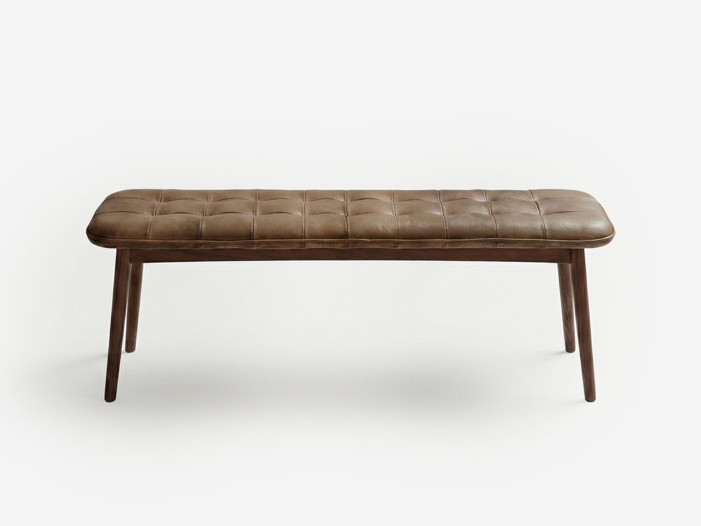 Hollis Leather Bench