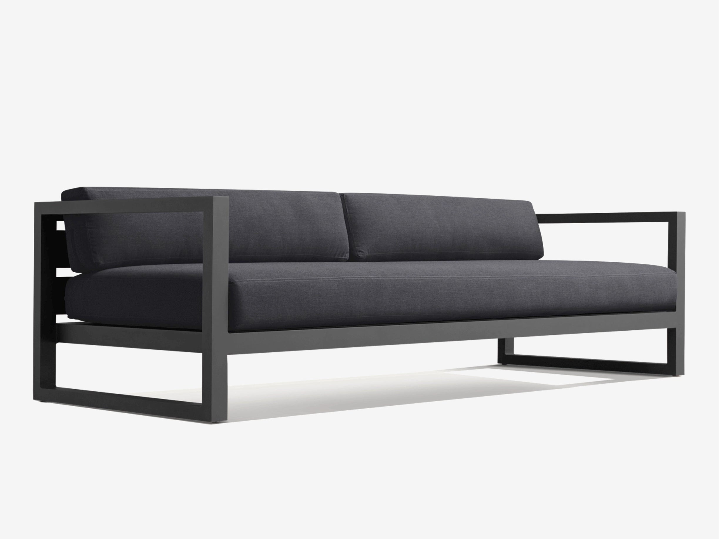 Aluminum Patio 3-Seat Sofa - The Essential 