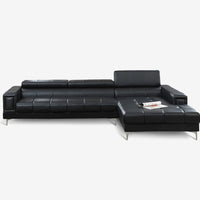 Bonded Leather Sectional Sofa