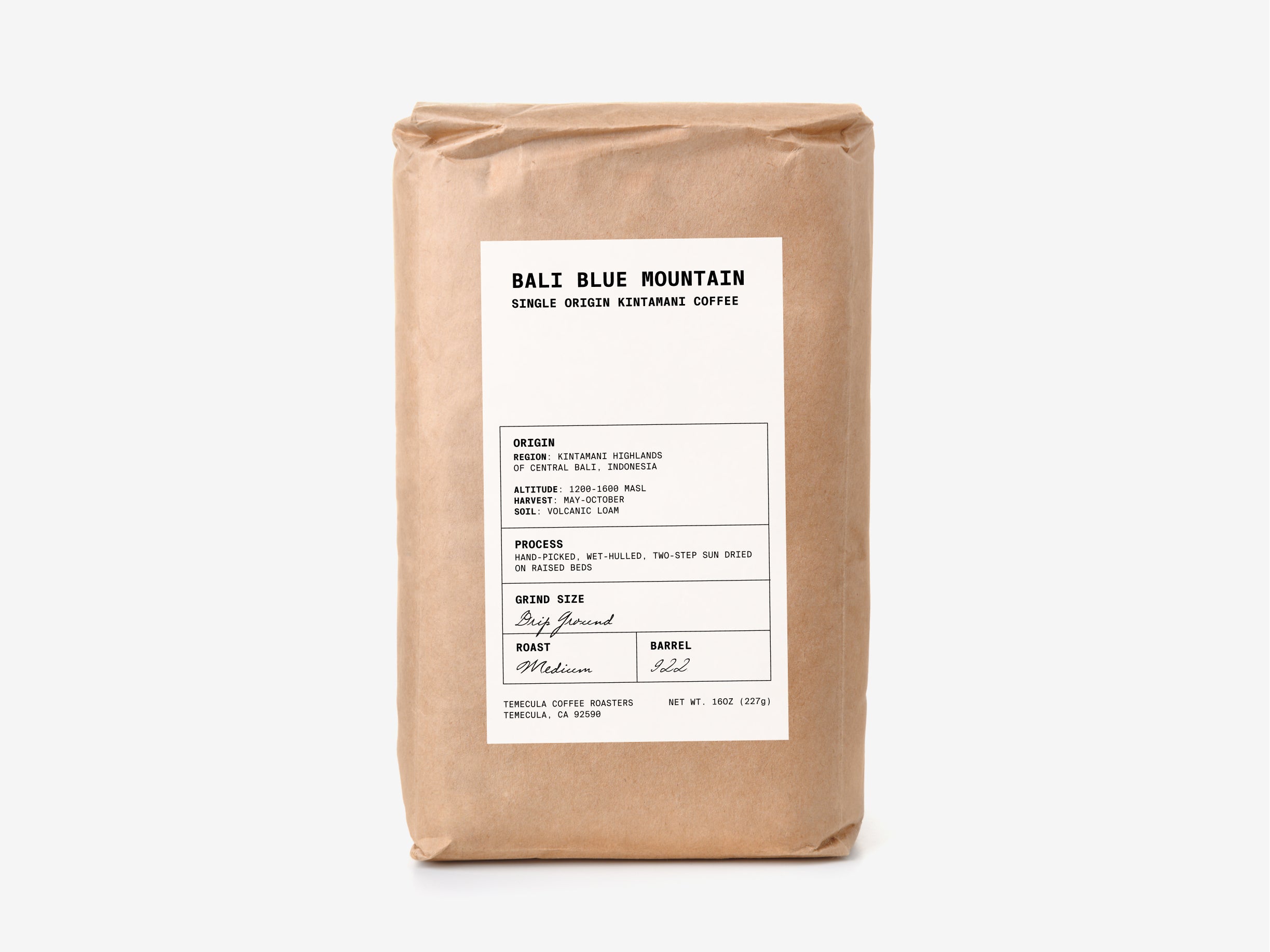 Bali Blue Indonesian Coffee - The Essential 
