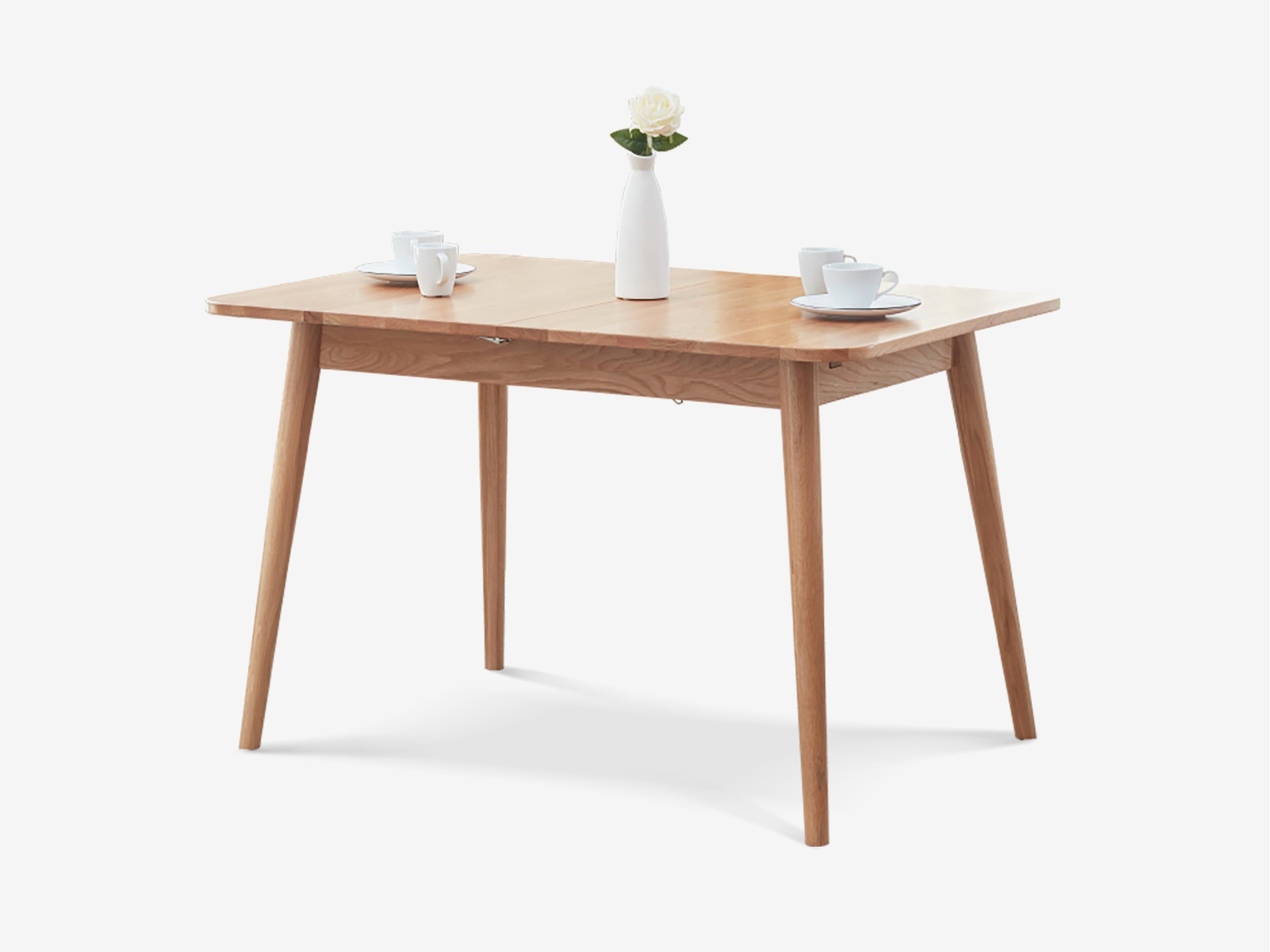 Expandable Oak Dining Table - The Essential 