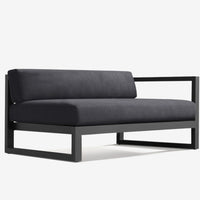 Aluminum Patio One-Arm Sofa