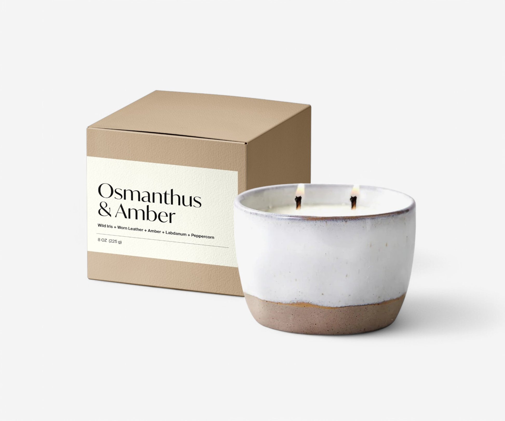 Osmanthus & Amber Soy Candle - The Essential 
