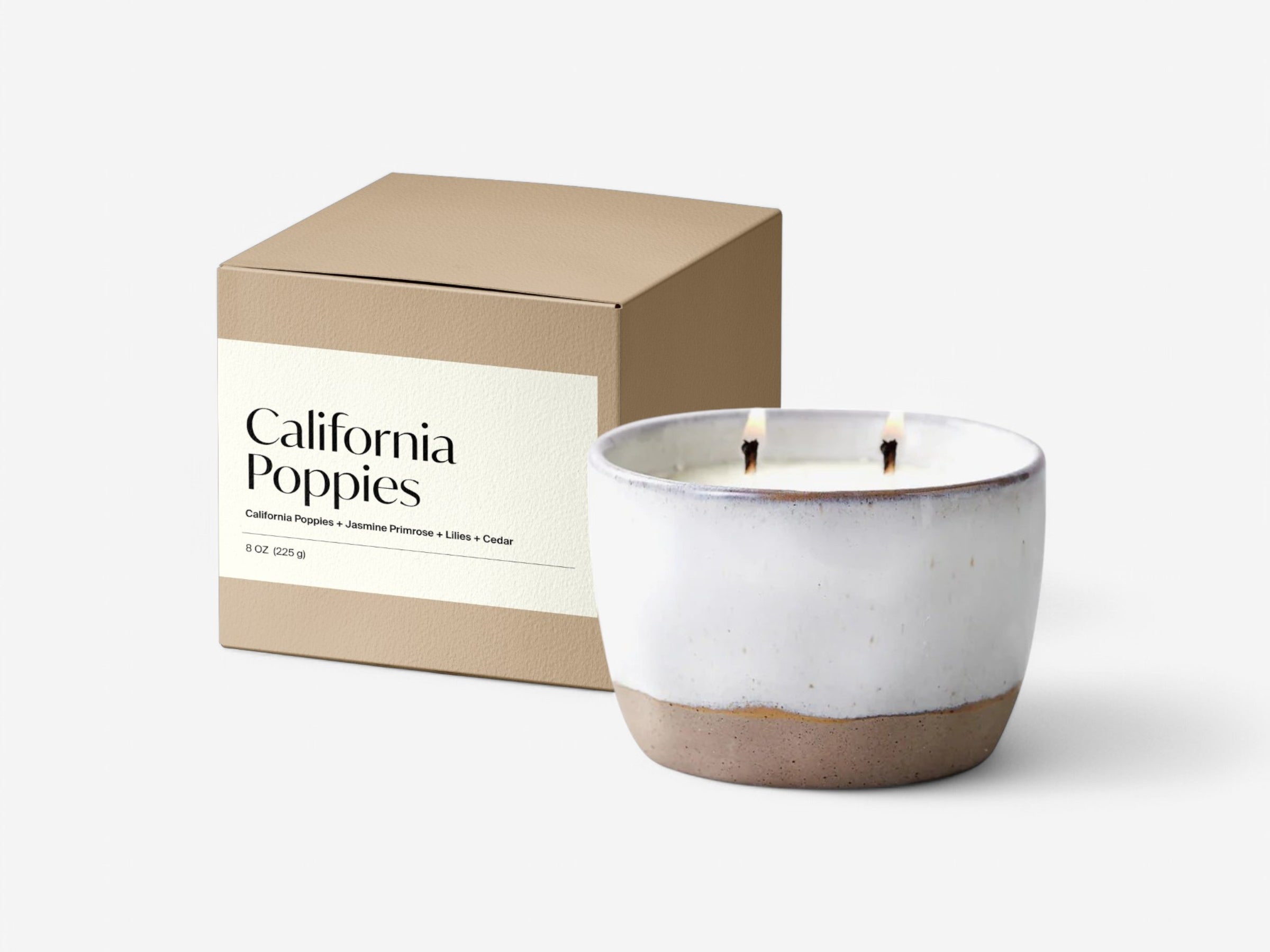 California Poppies Soy Candle - The Essential 