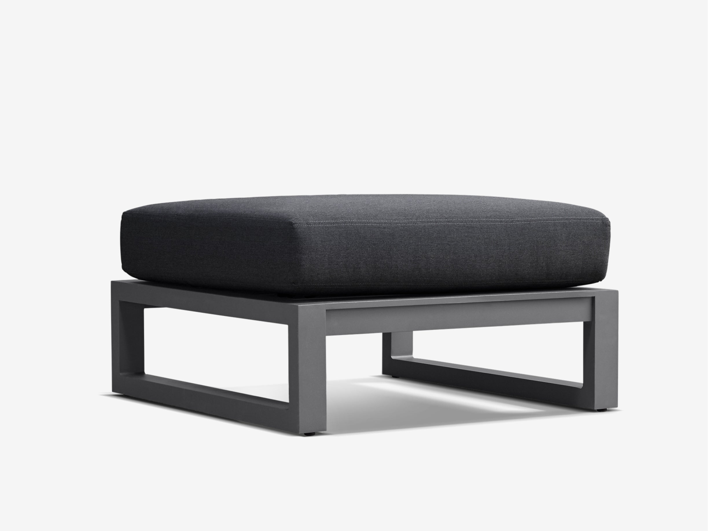Aluminum Patio Ottoman - The Essential 