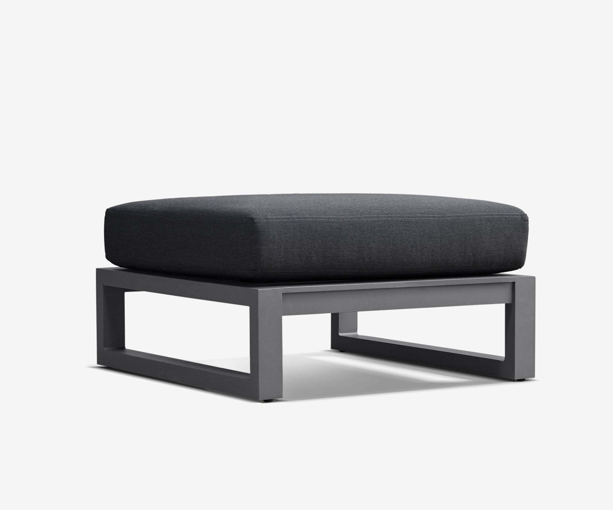 Aluminum Patio Ottoman - The Essential 