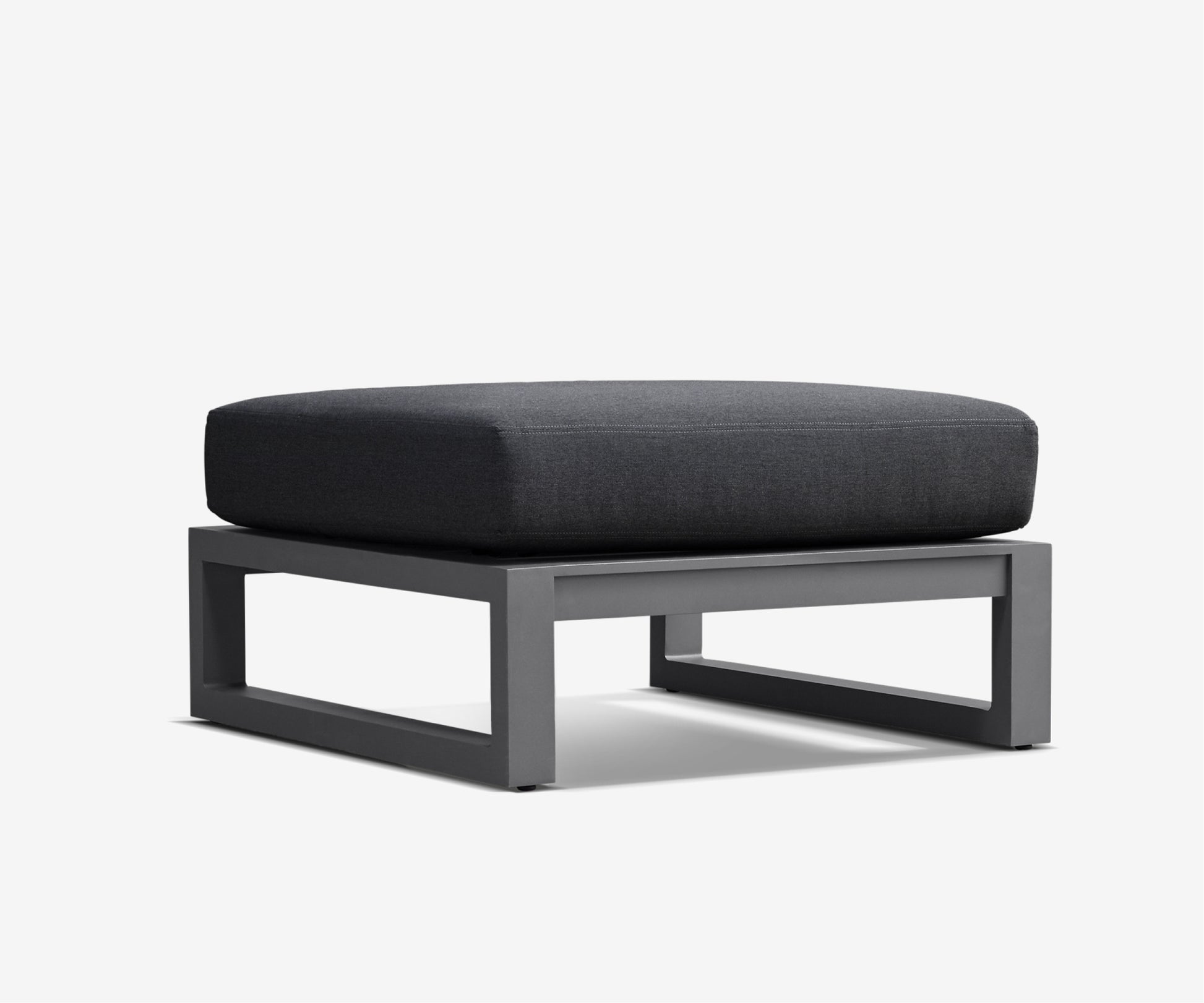 Aluminum Patio Ottoman - The Essential 