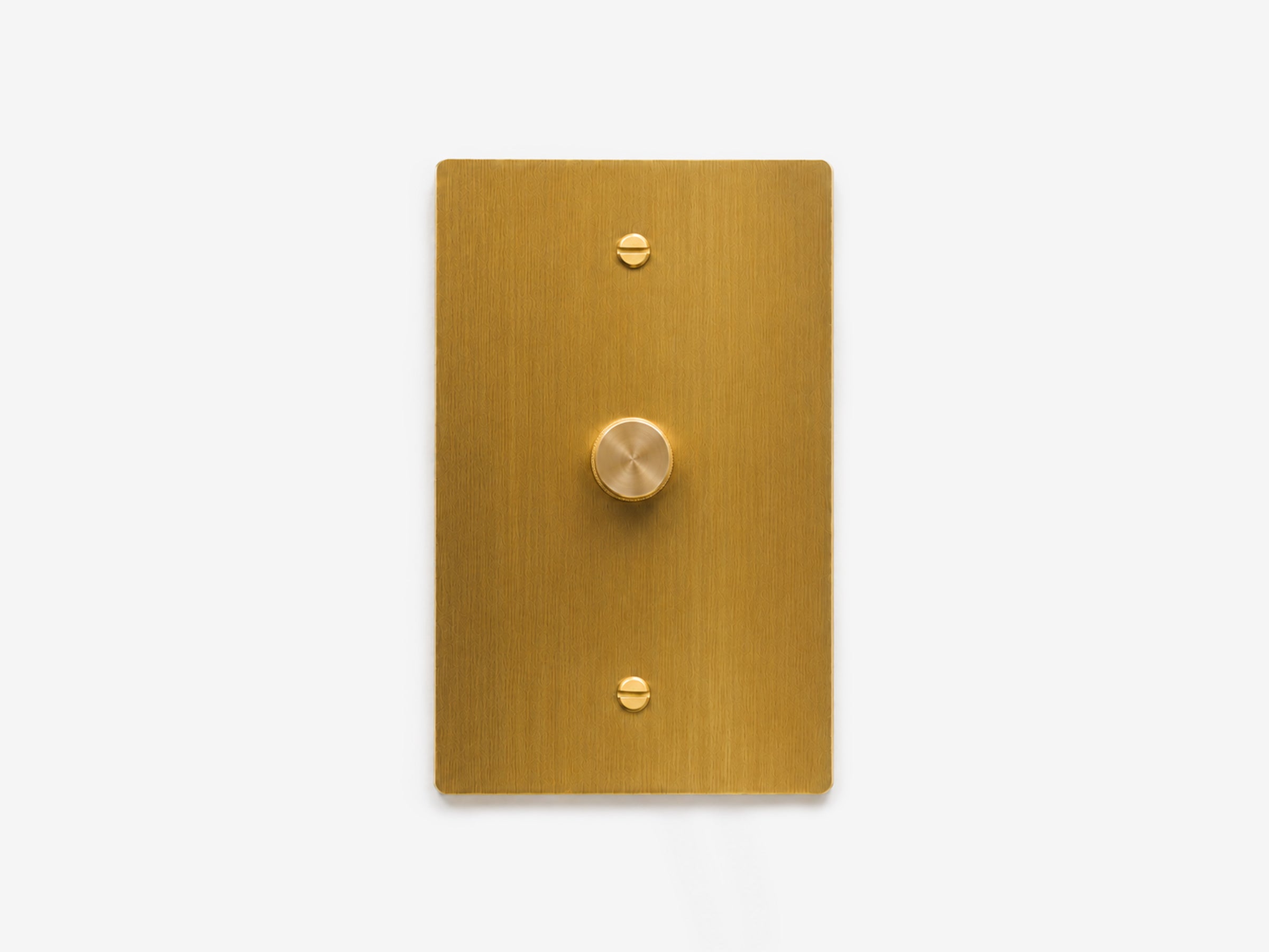 Solid Brass Switch Plate - 1 Gang