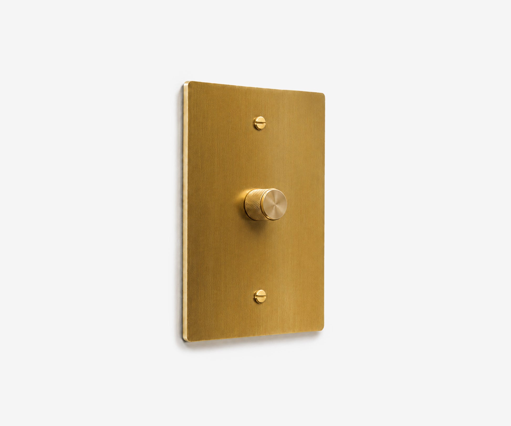 Solid Brass Switch Plate - 1 Gang