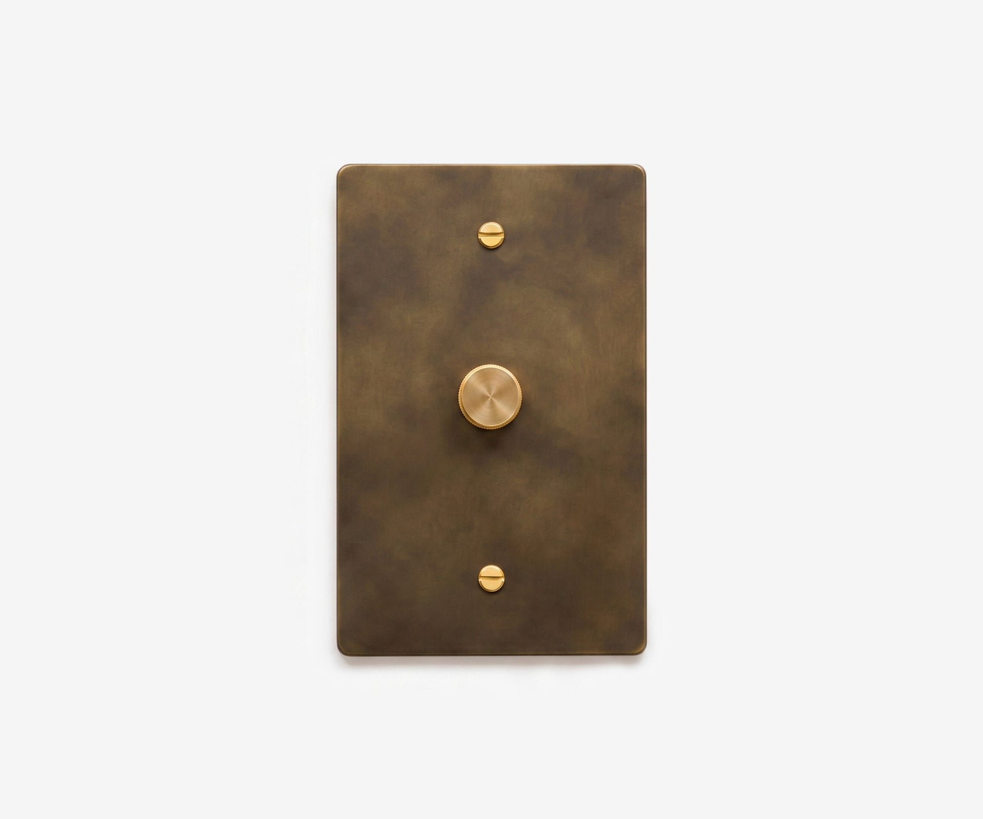 Solid Brass Switch Plate - 1 Gang