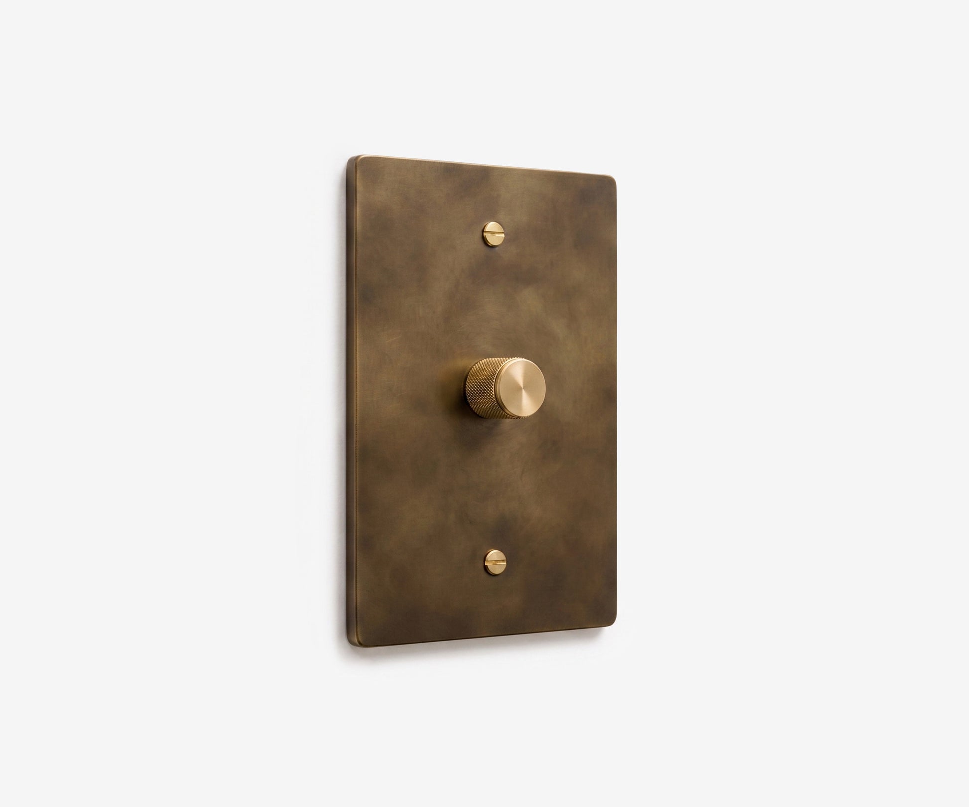 Solid Brass Switch Plate - 1 Gang