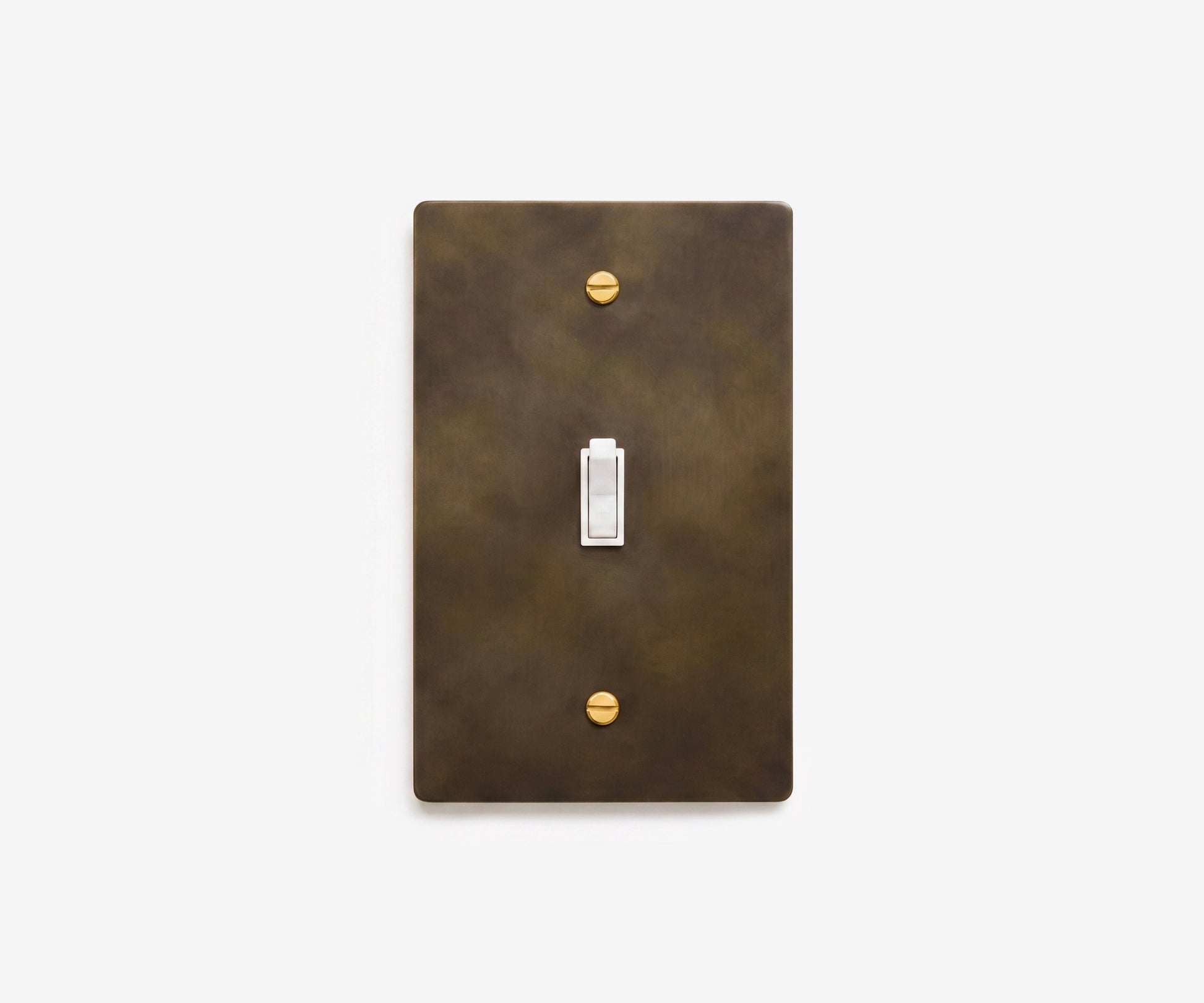 Solid Brass Switch Plate - 1 Gang
