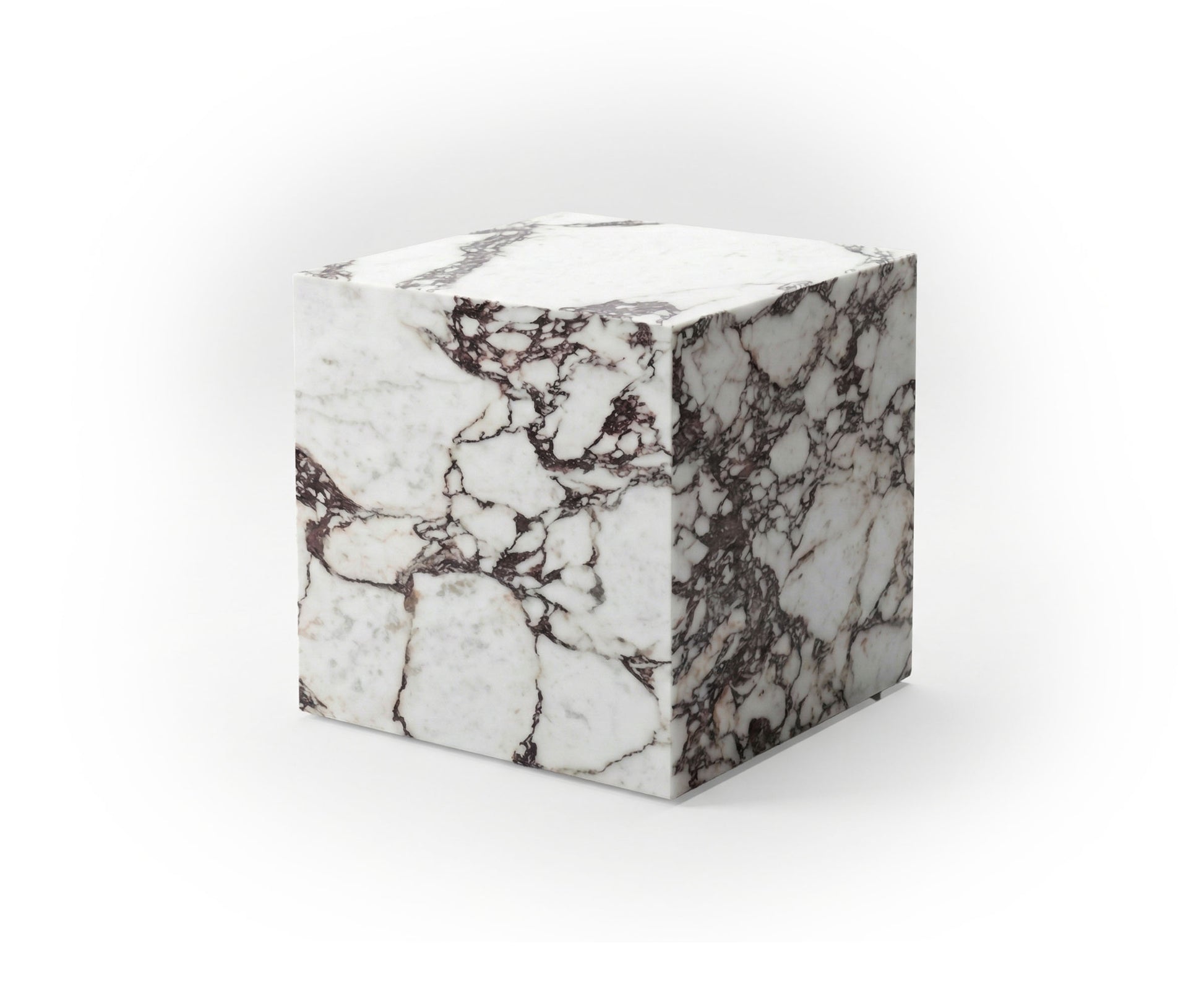 Teso Marble Cube Table - The Essential 