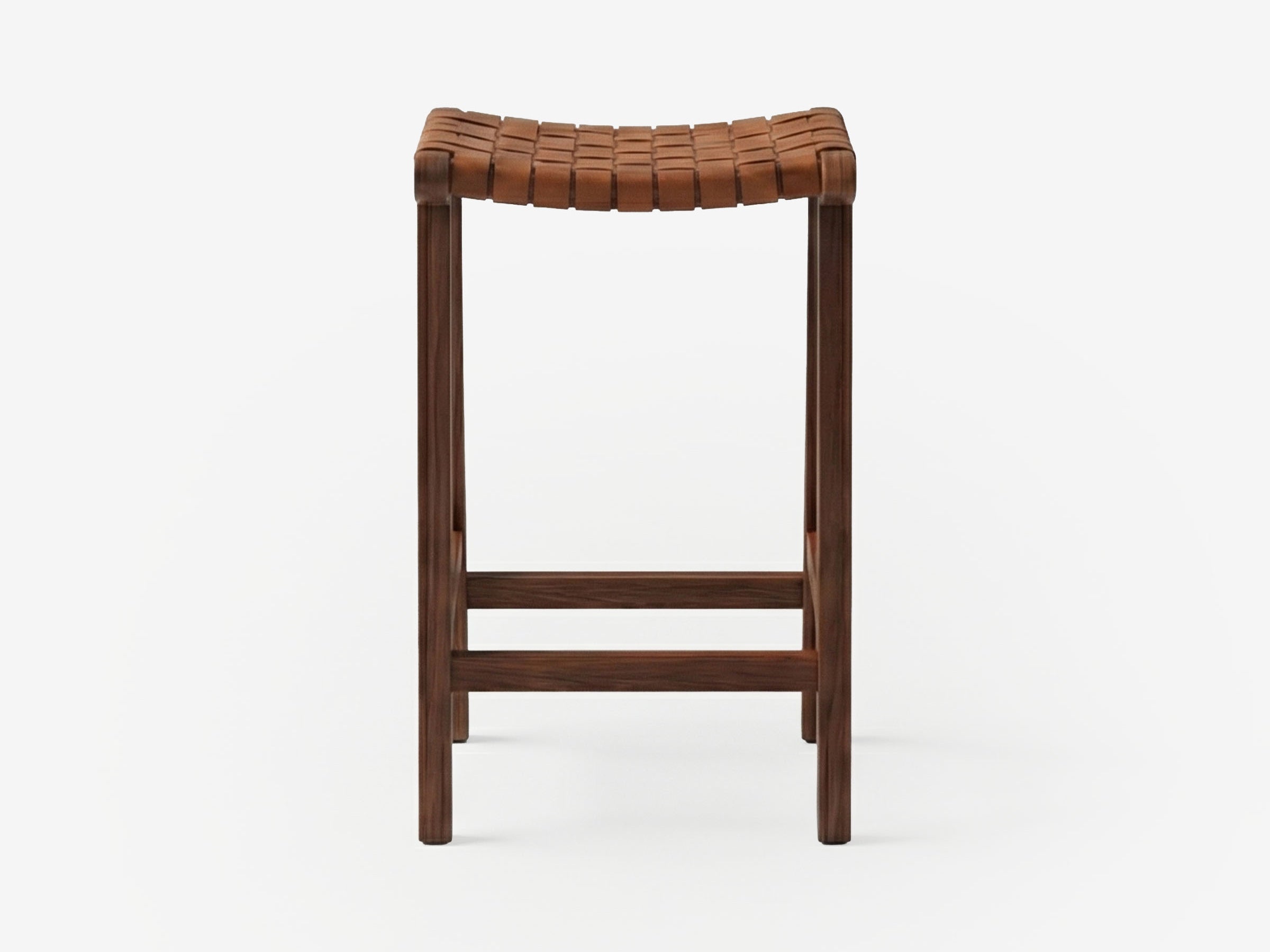 James Leather Bar Stool - The Essential 