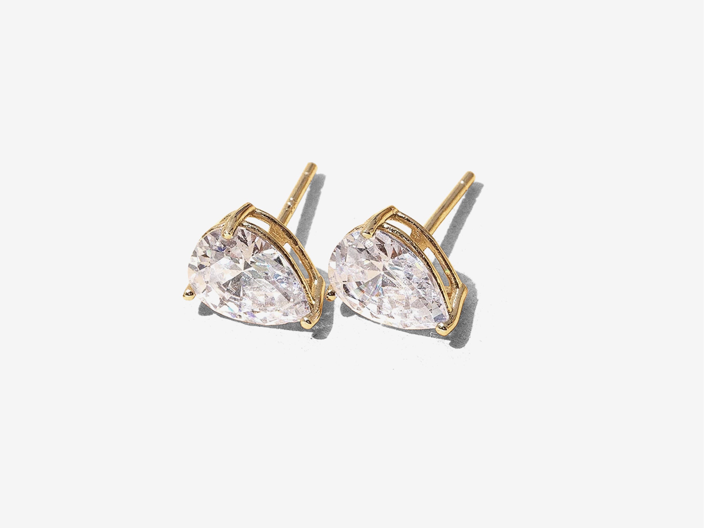 Pear Cut Stud Earrings - The Essential 