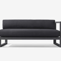 Aluminum Patio One-Arm Sofa