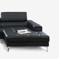 Bonded Leather Sectional Sofa