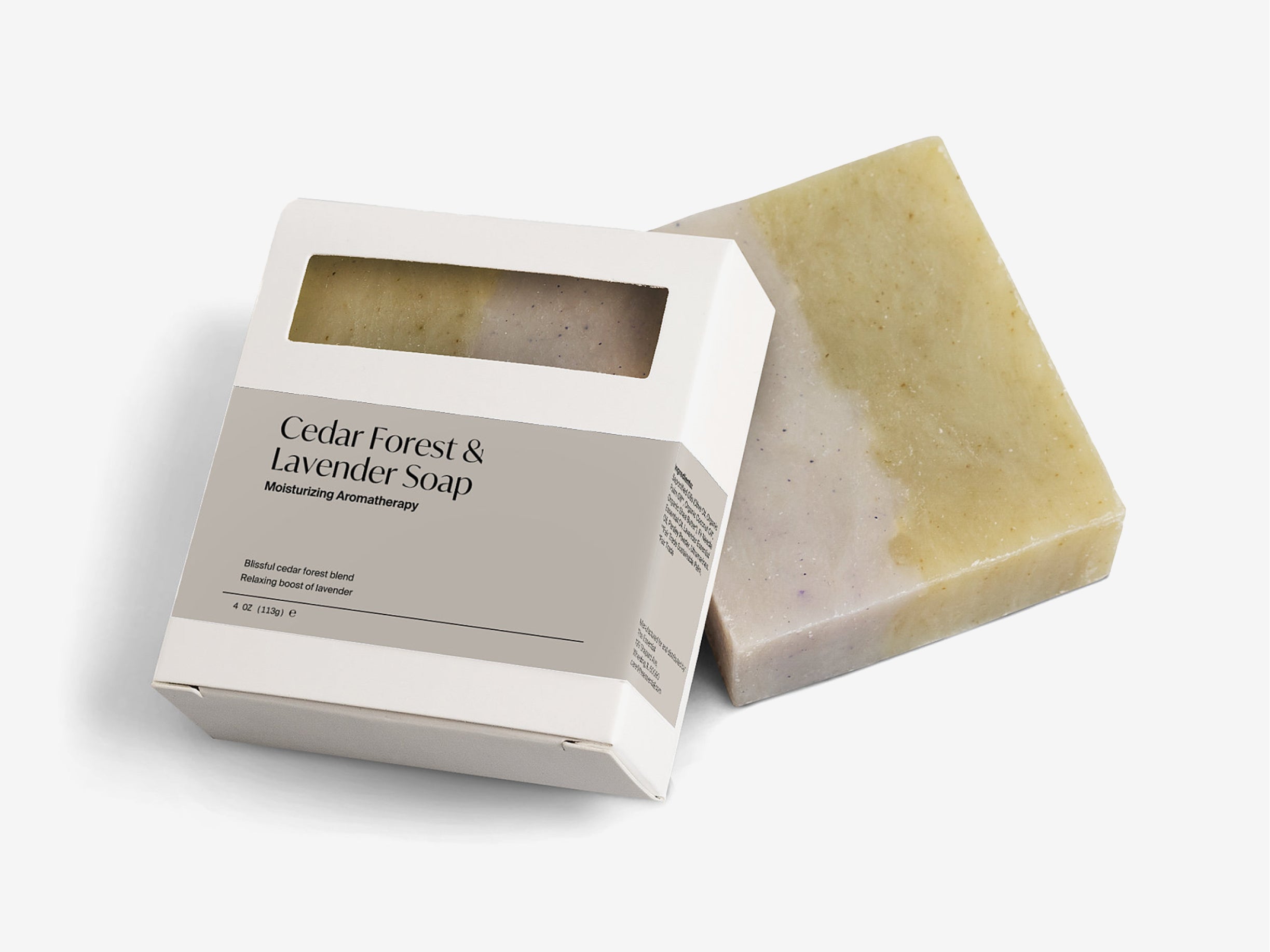 Cedar Forest & Lavender Soap - The Essential 