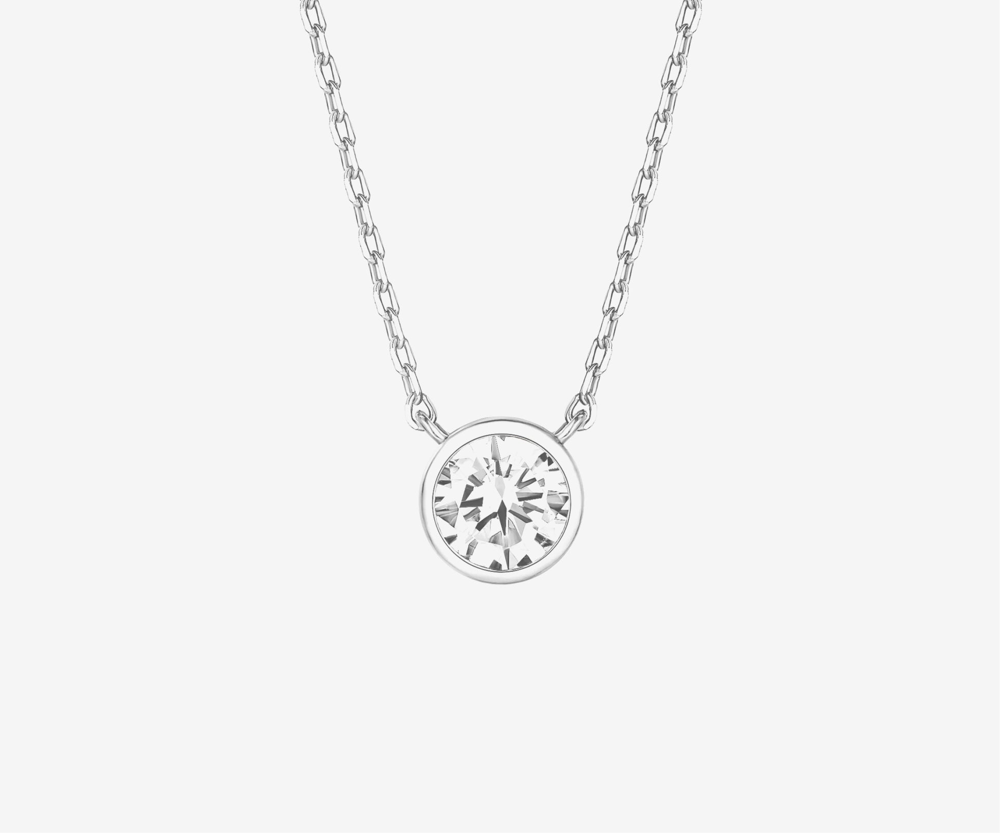 Bezel Pendant Necklace - The Essential 