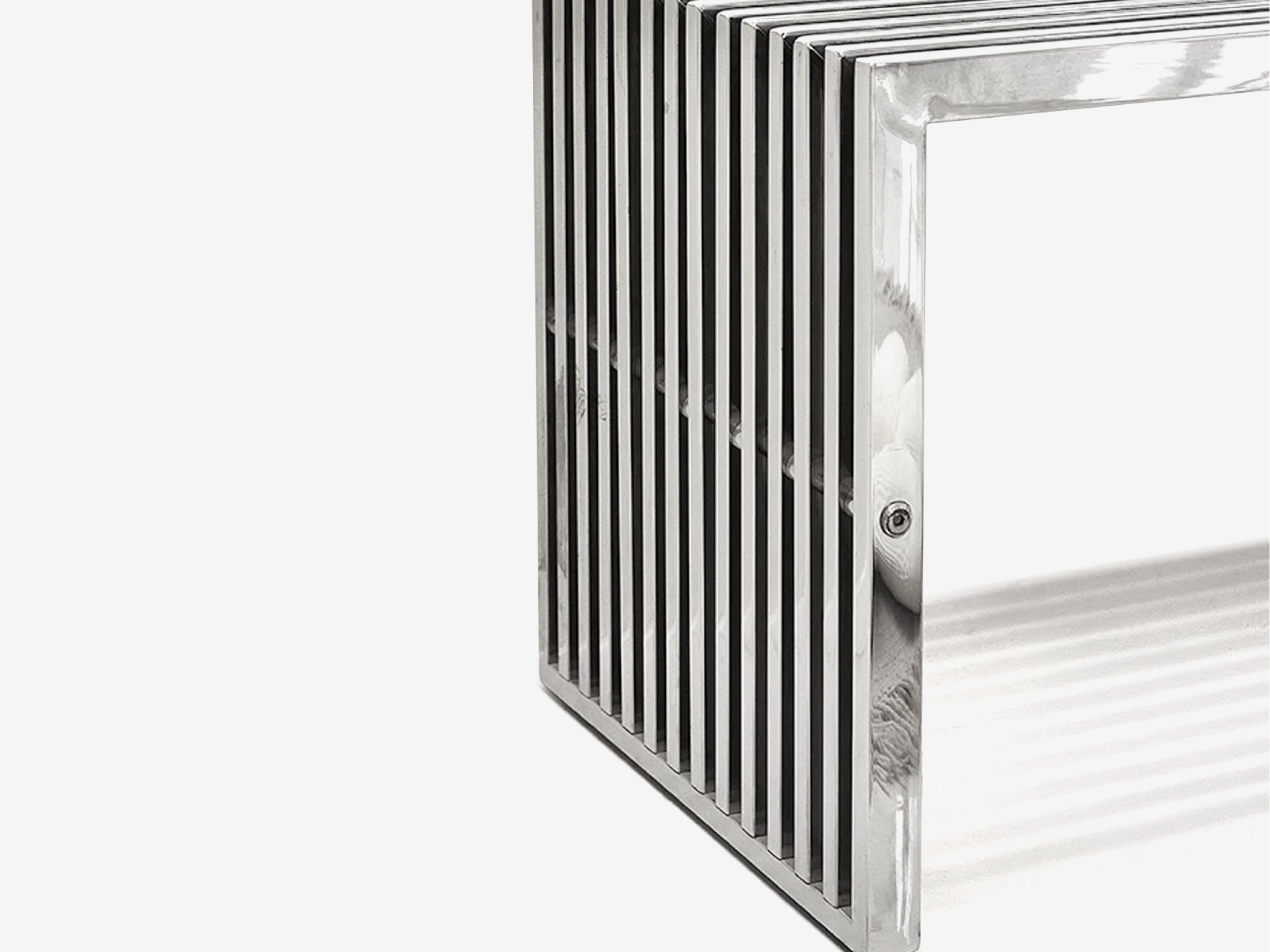 Chrome Side Table - The Essential 