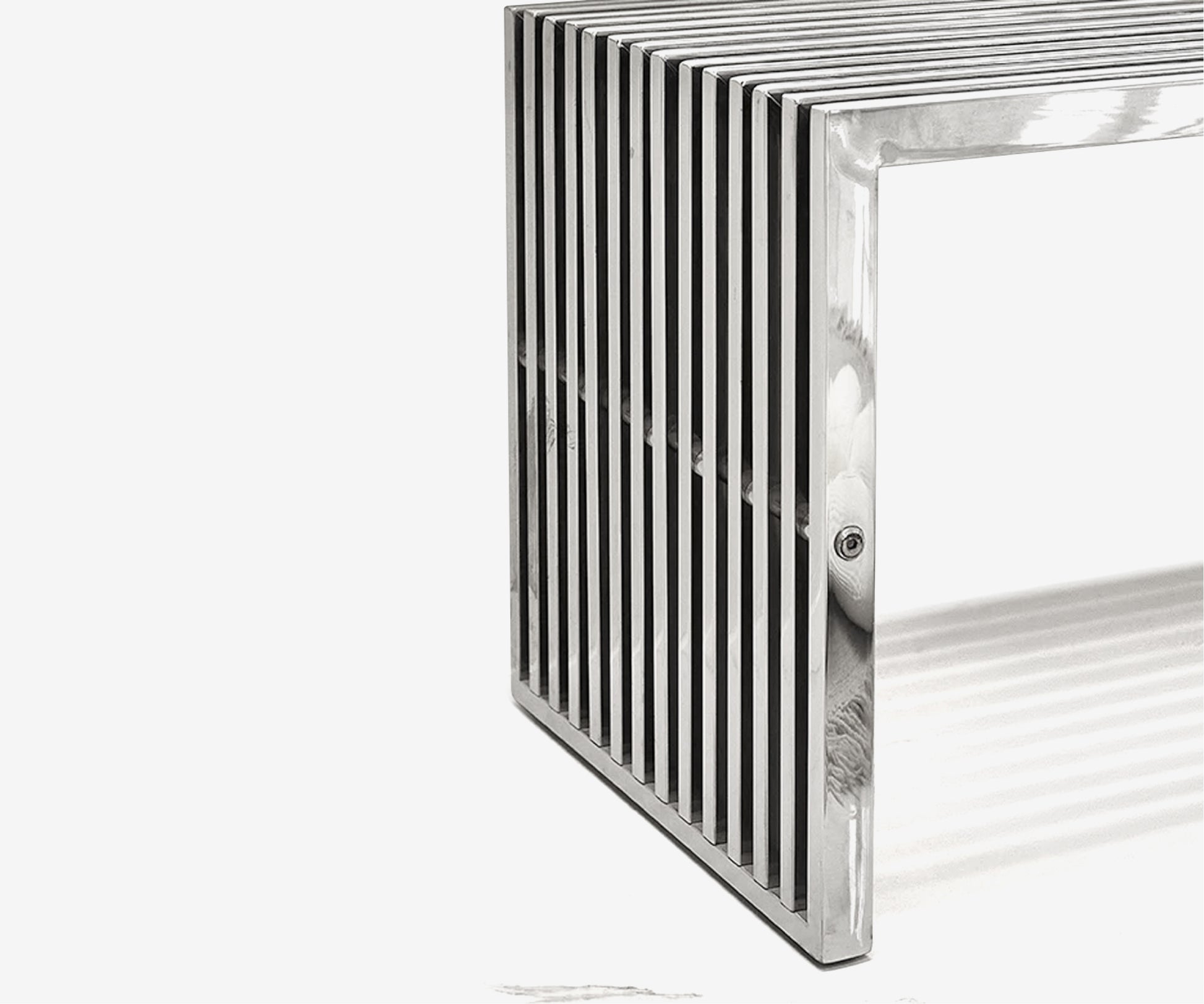 Chrome Side Table - The Essential 