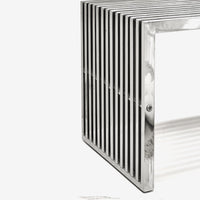 Chrome Side Table