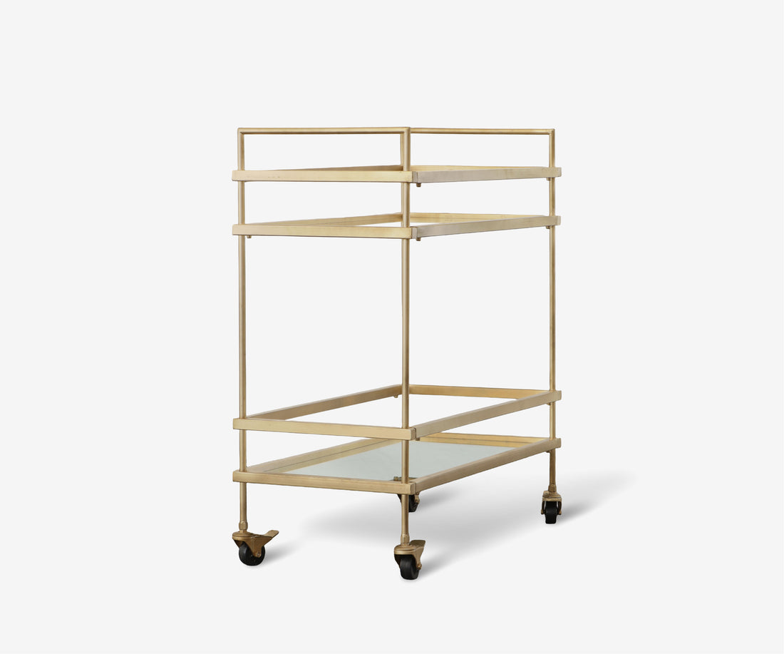 Brass Bar Cart