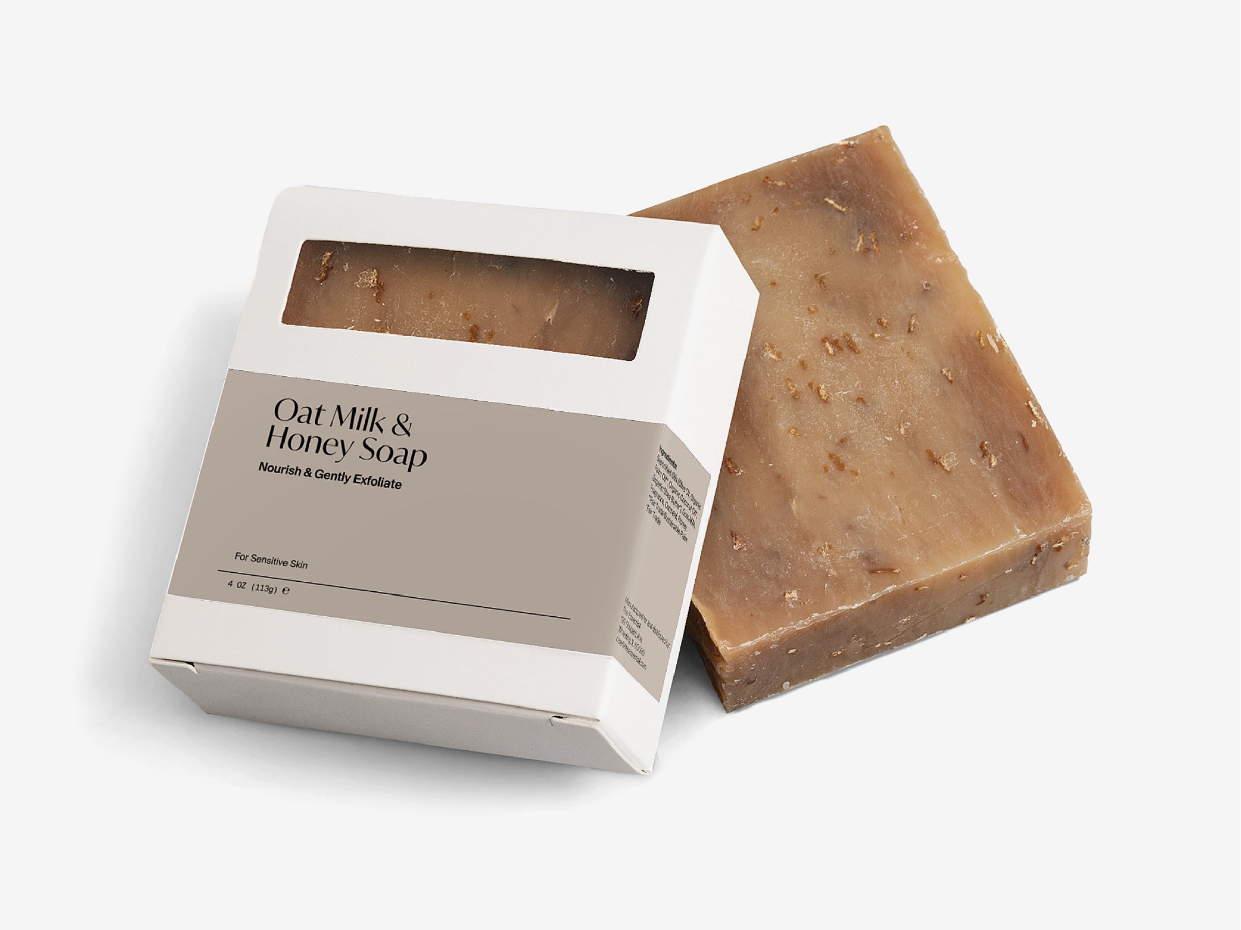 Oat Milk Honey Soap - The Essential 