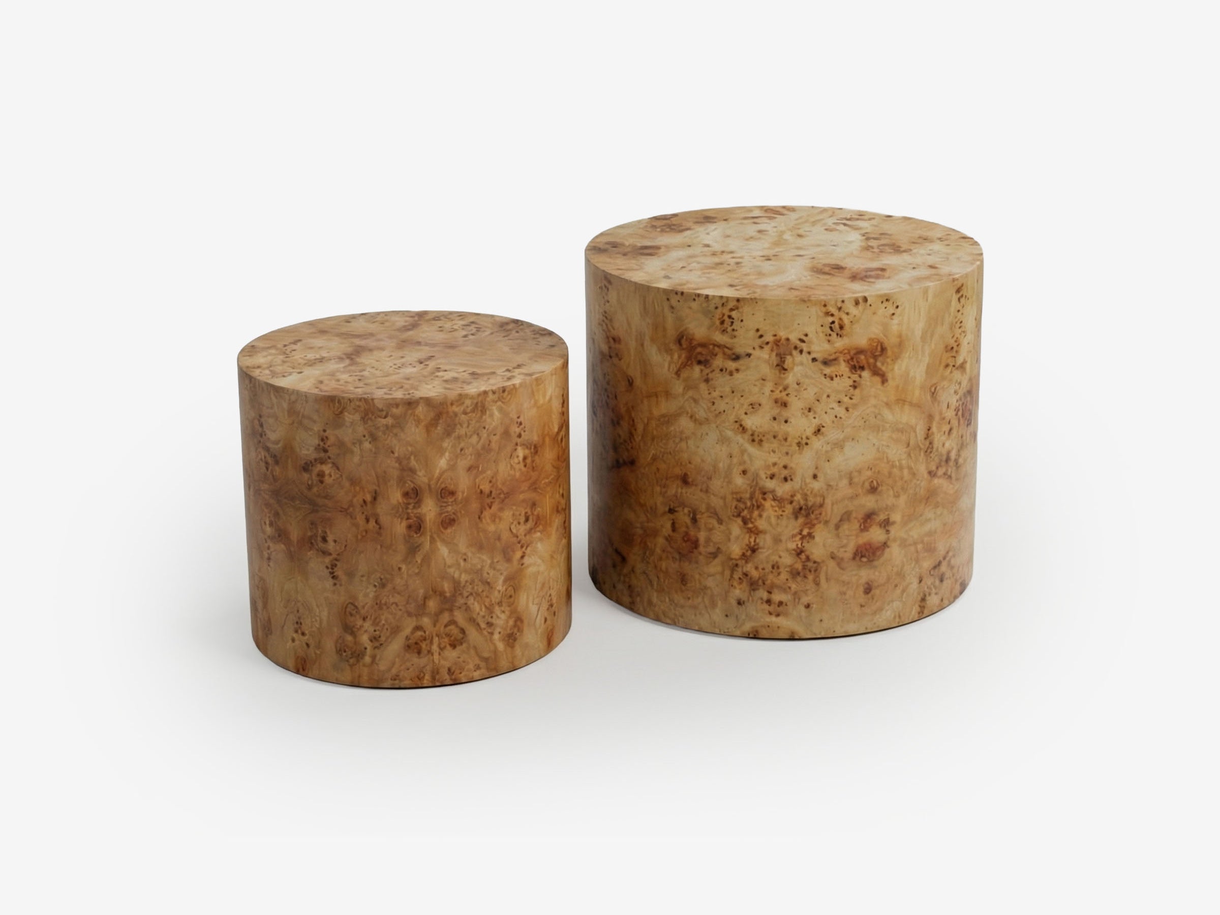 Burl Nesting Coffee Tables - The Essential 